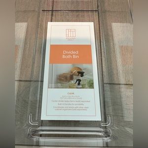 Divided Organizer Bin!